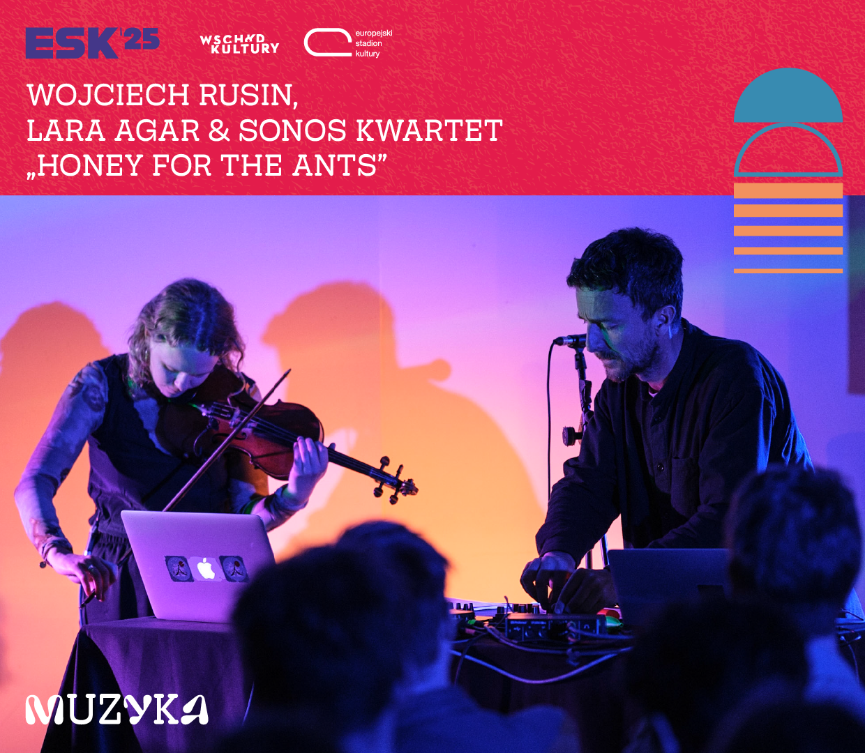 Koncert - Wojciech Rusin, Lara Agar & SONOS Kwartet „Honey for The Ants”